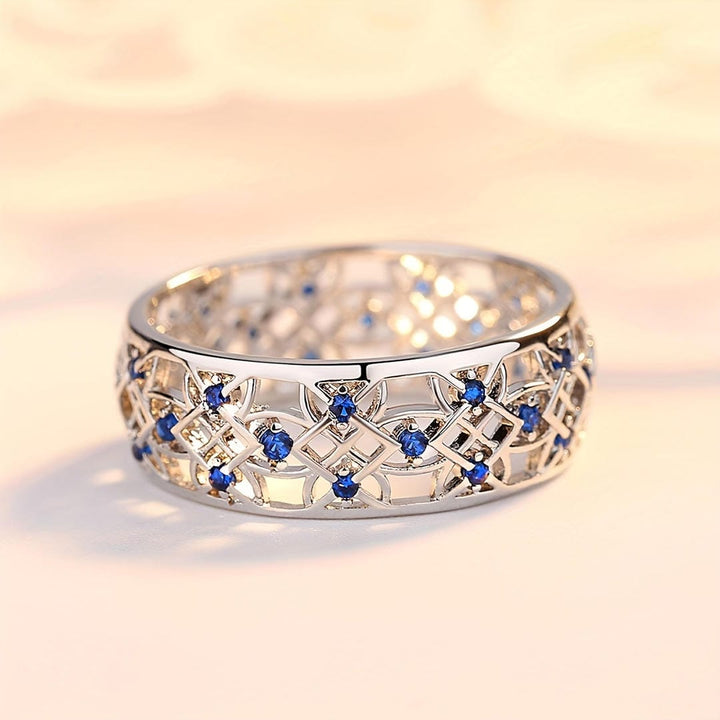 Sapphire Filigree Dream Ring