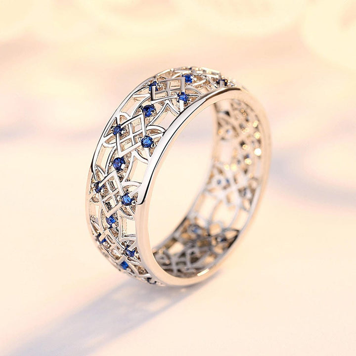 Sapphire Filigree Dream Ring