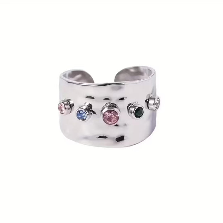 Vintage Gold Zirkonia-Ring