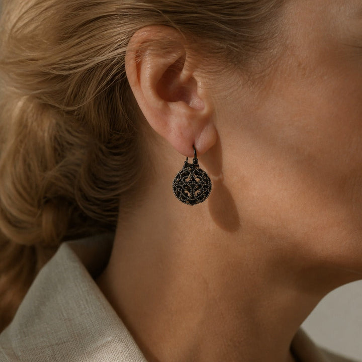 Statement Ring Herz Noir