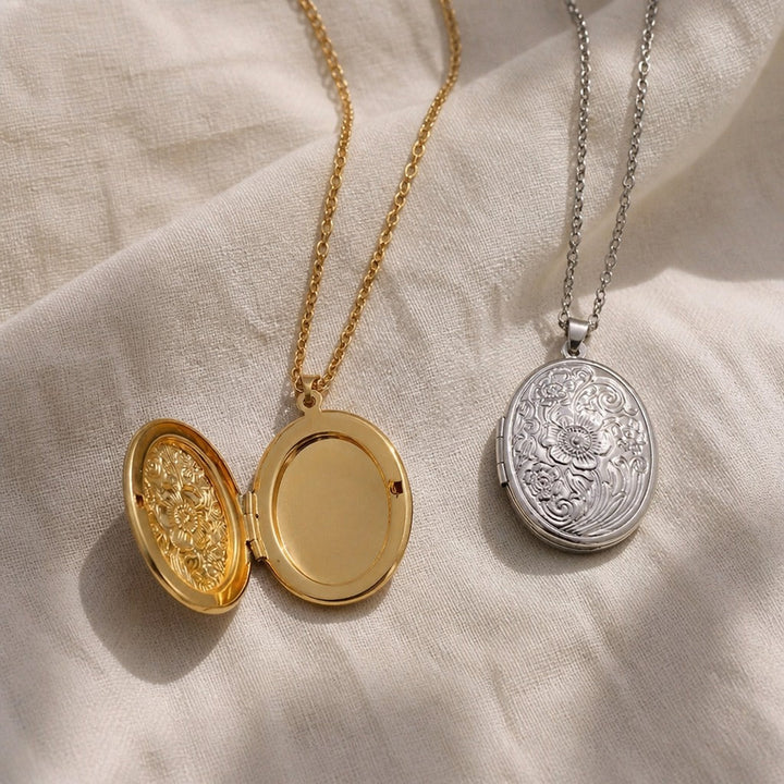 Vintage Medaillon-Kette