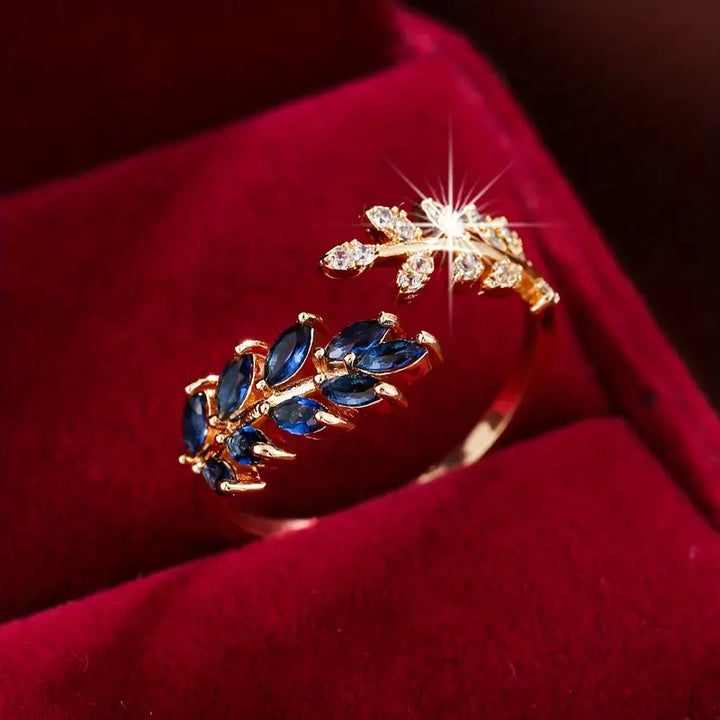 Sapphire Gold Ring