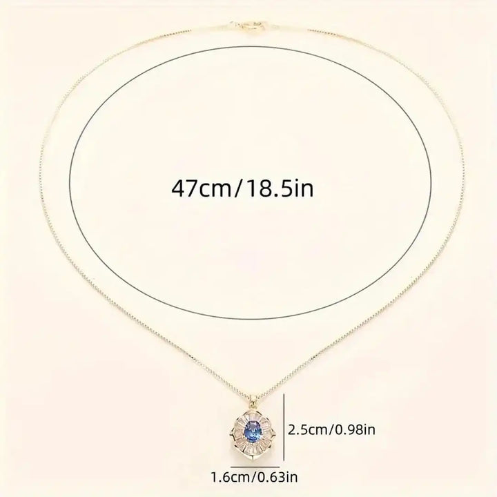 Kavella Noctazure Necklace