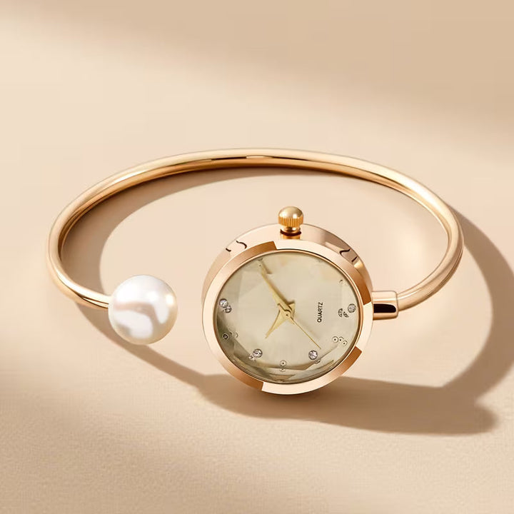 Premium Perlen-Armband-Uhr