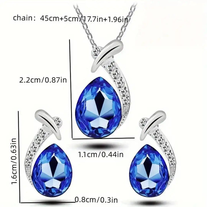Classic Mermaid Elegance Jewelry Set