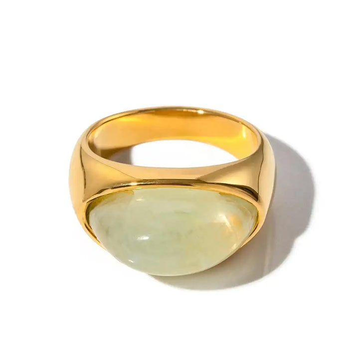 Einzigartiger Naturstein-Ring