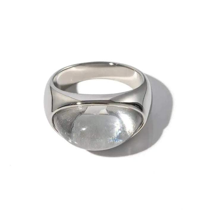 Einzigartiger Naturstein-Ring