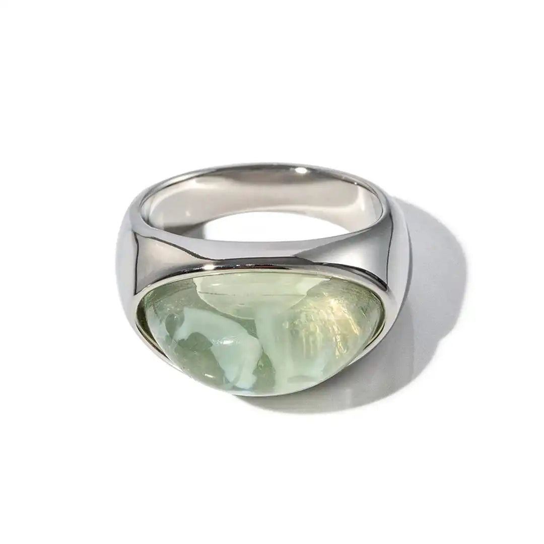 Einzigartiger Naturstein-Ring