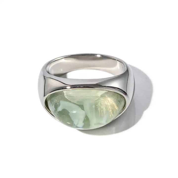 Einzigartiger Naturstein-Ring