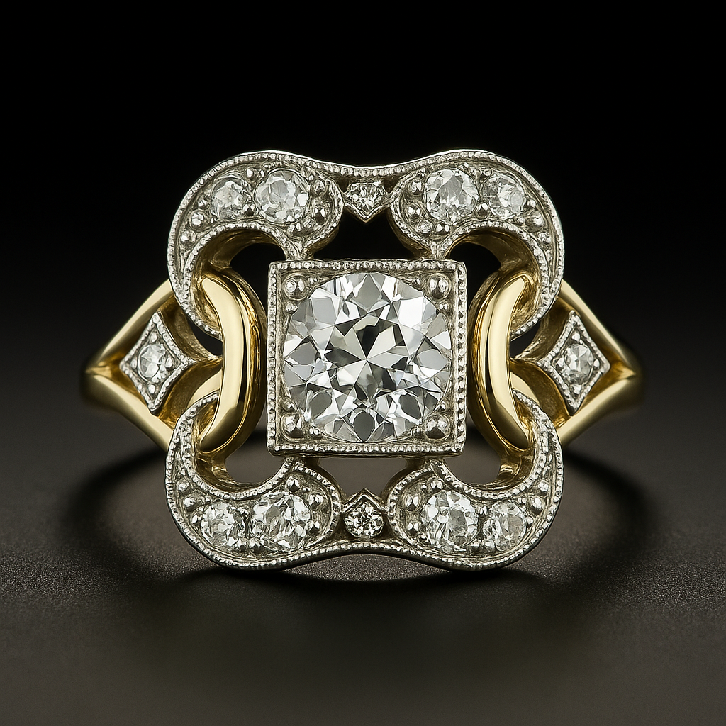 Gold Statement Ring