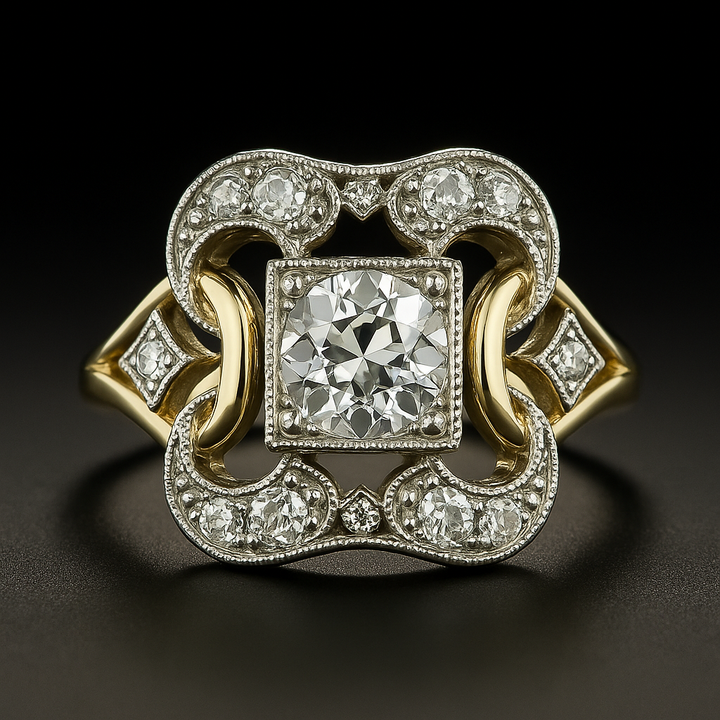 Gold Statement Ring