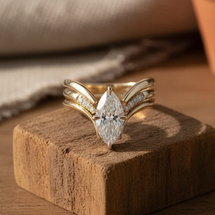 Goldring Tropfenkrone