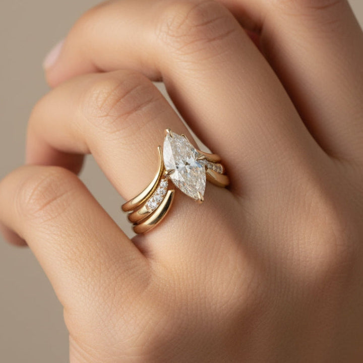 Goldring Tropfenkrone