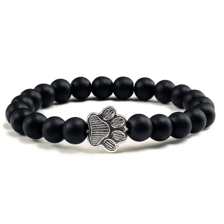 Bequemes Pfoten-Perlen-Armband