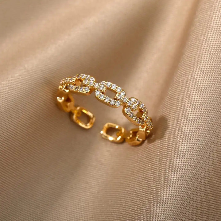 Verona verstellbarer Gliederketten-Ring