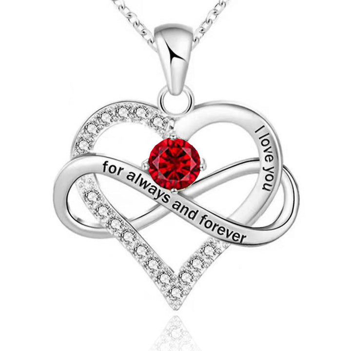 Always and Forever Birthstone Necklace