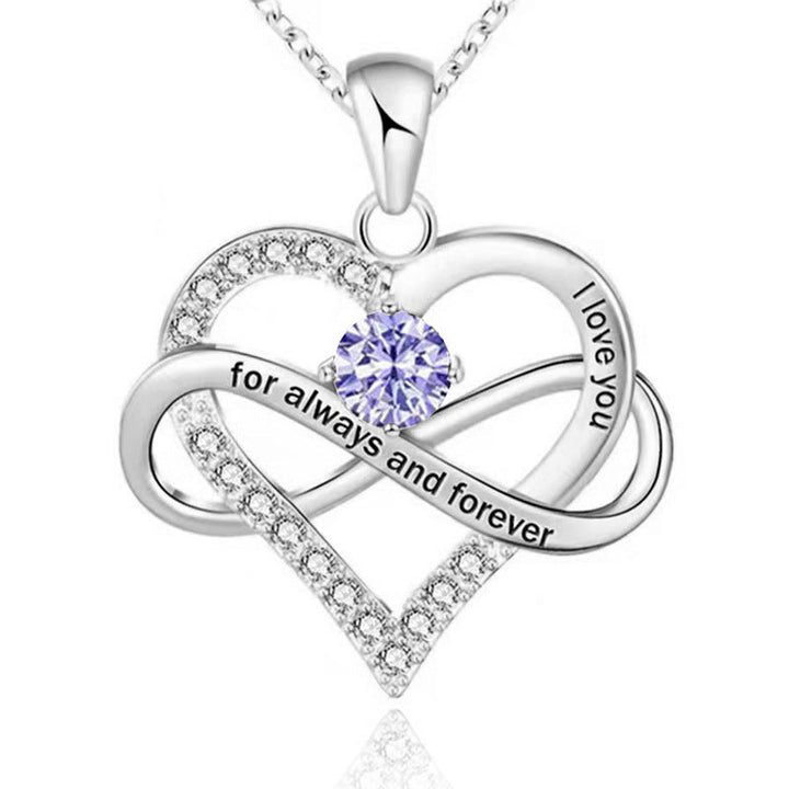 Always and Forever Birthstone Necklace