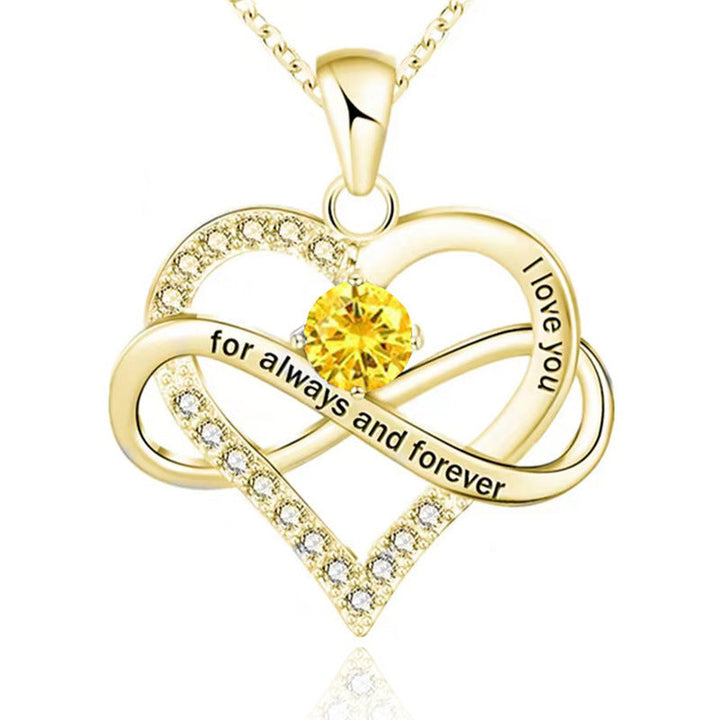 Always and Forever Birthstone Necklace