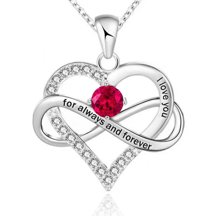 Always and Forever Birthstone Necklace