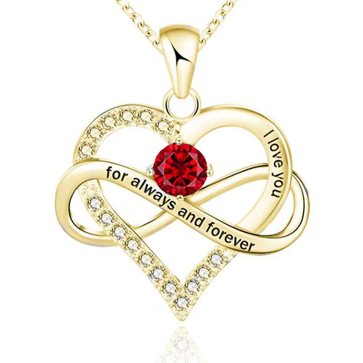 Always and Forever Birthstone Necklace