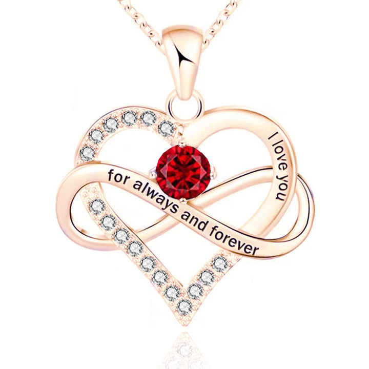 Always and Forever Birthstone Necklace