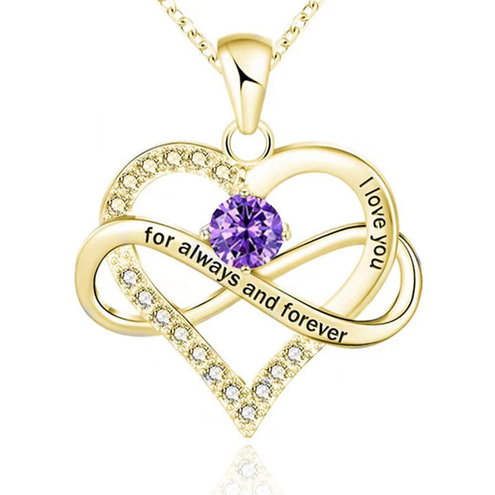 Always and Forever Birthstone Necklace