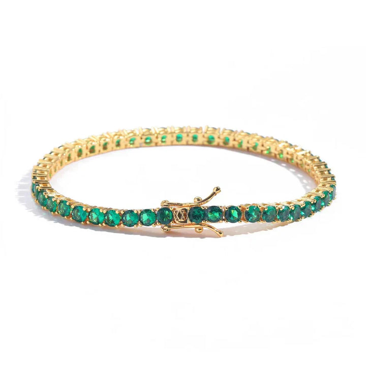 Emerald Luxe Tennis Bracelet