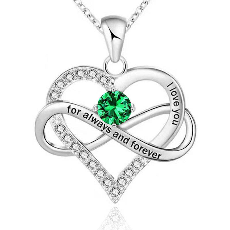 Always and Forever Birthstone Necklace