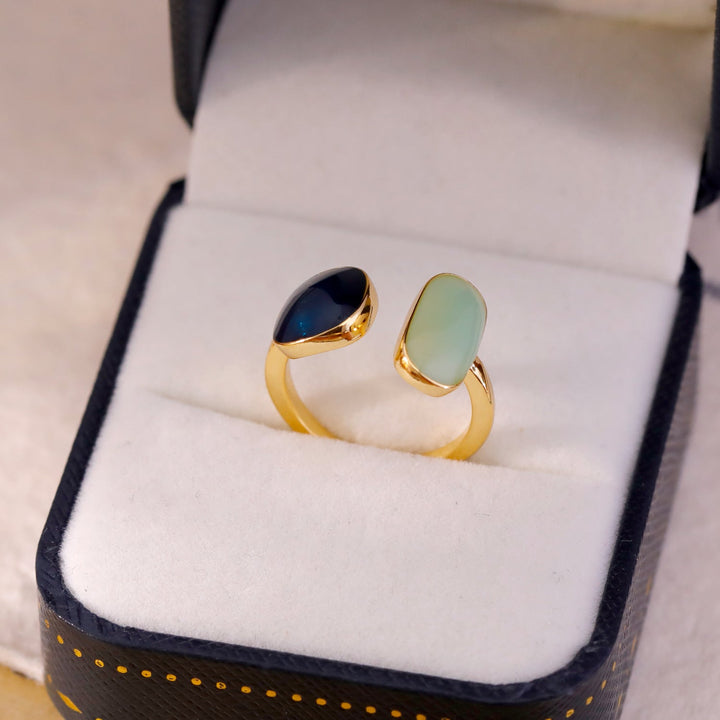 Kaelis Duo Wrap Ring | Gold
