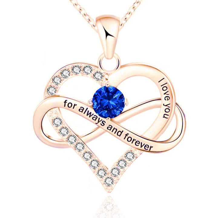 Always and Forever Birthstone Necklace