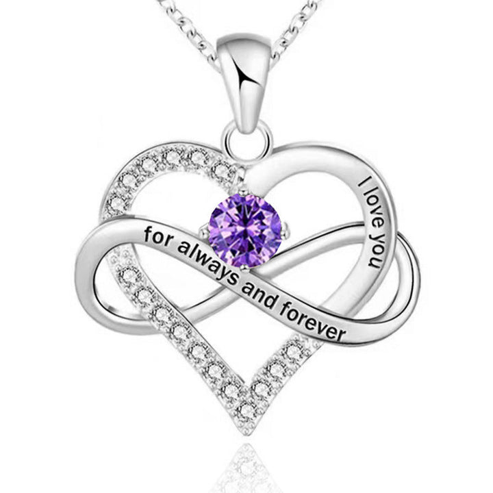 Always and Forever Birthstone Necklace