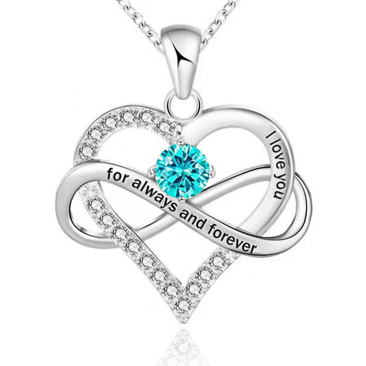 Always and Forever Birthstone Necklace