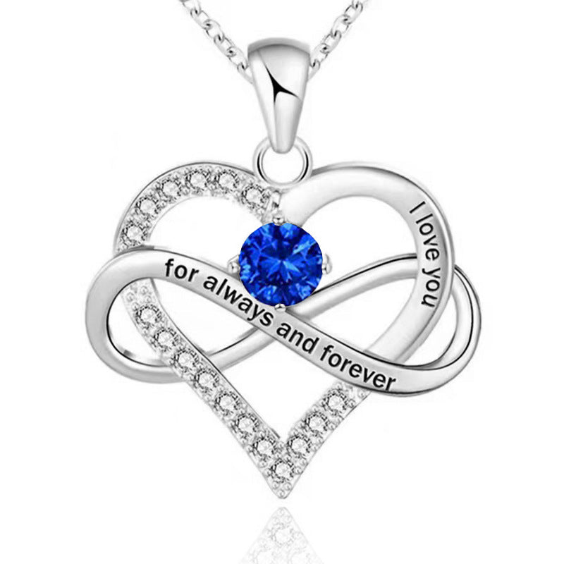 Always and Forever Birthstone Necklace