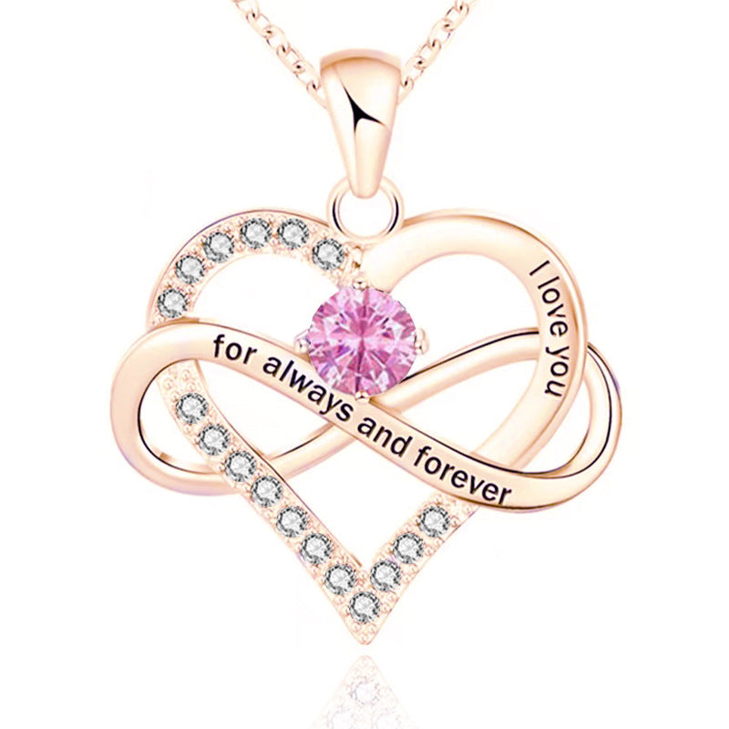 Always and Forever Birthstone Necklace