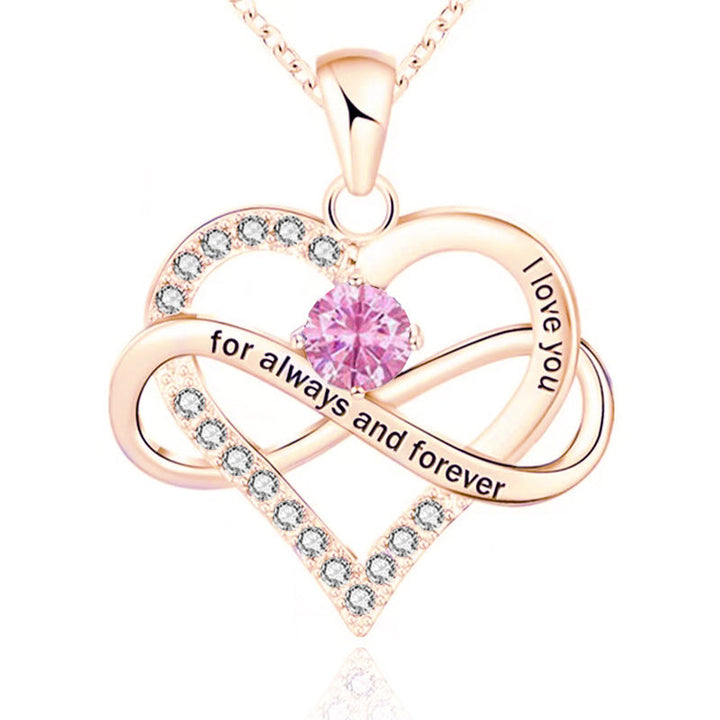 Always and Forever Birthstone Necklace