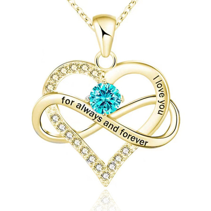 Always and Forever Birthstone Necklace