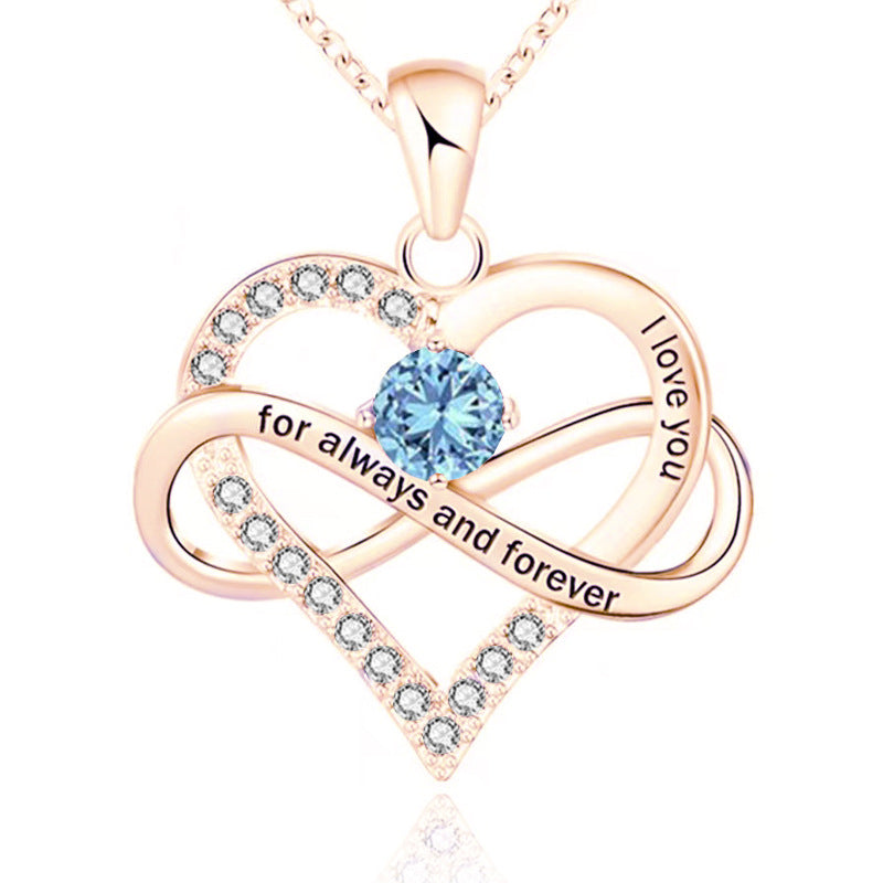 Always and Forever Birthstone Necklace