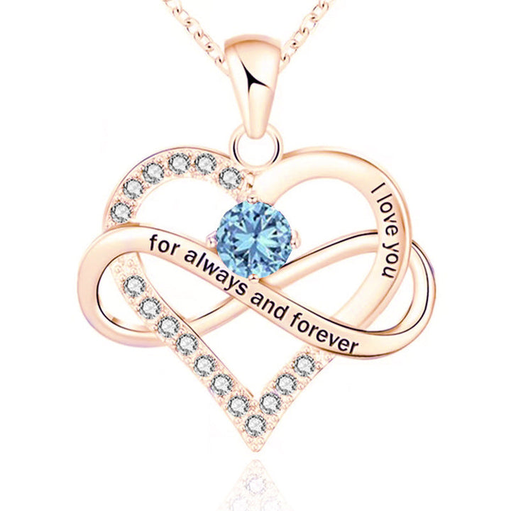 Always and Forever Birthstone Necklace