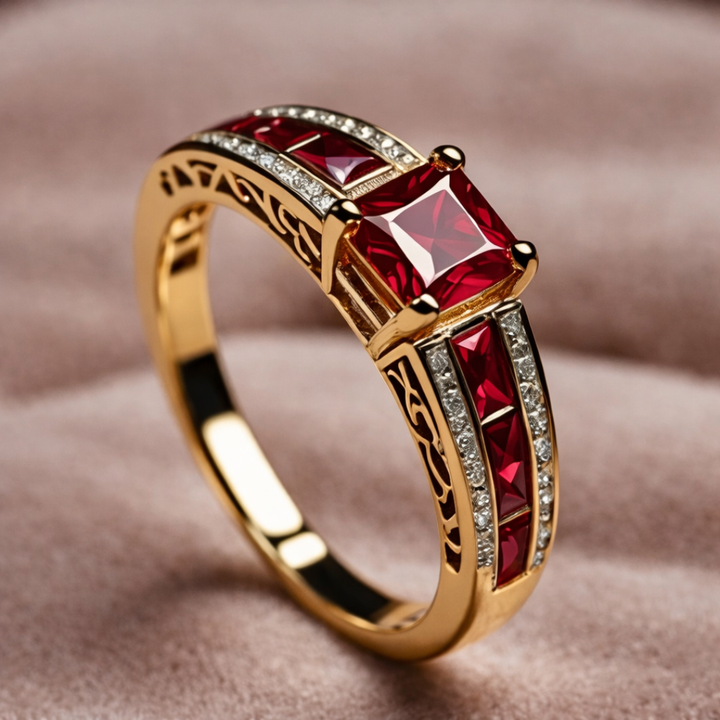 Ring Rubinrote Kaiserin
