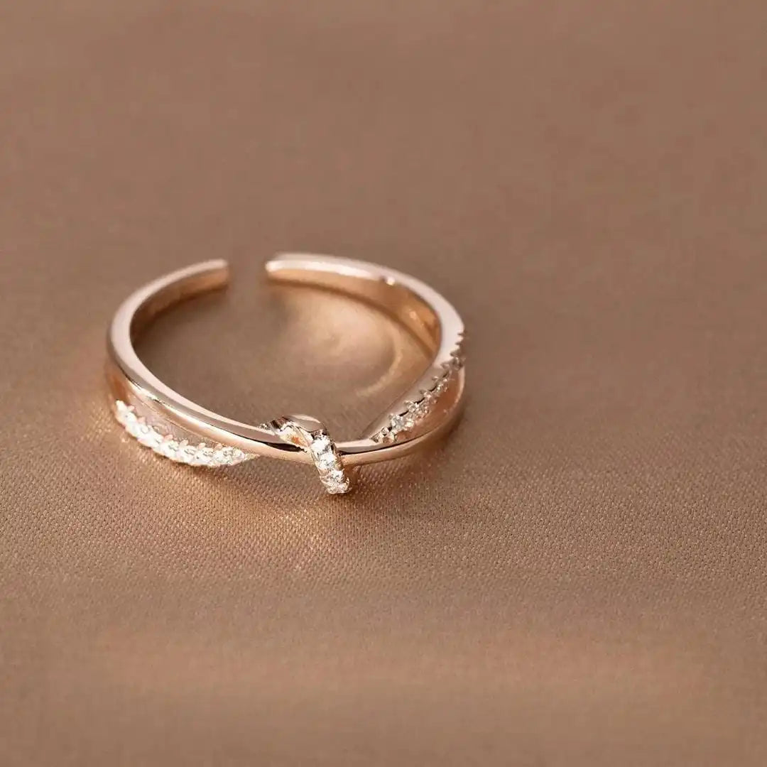 Klassischer Kreuz-Knoten-Ring