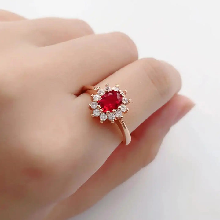 Erbstück Halo Statement-Ring