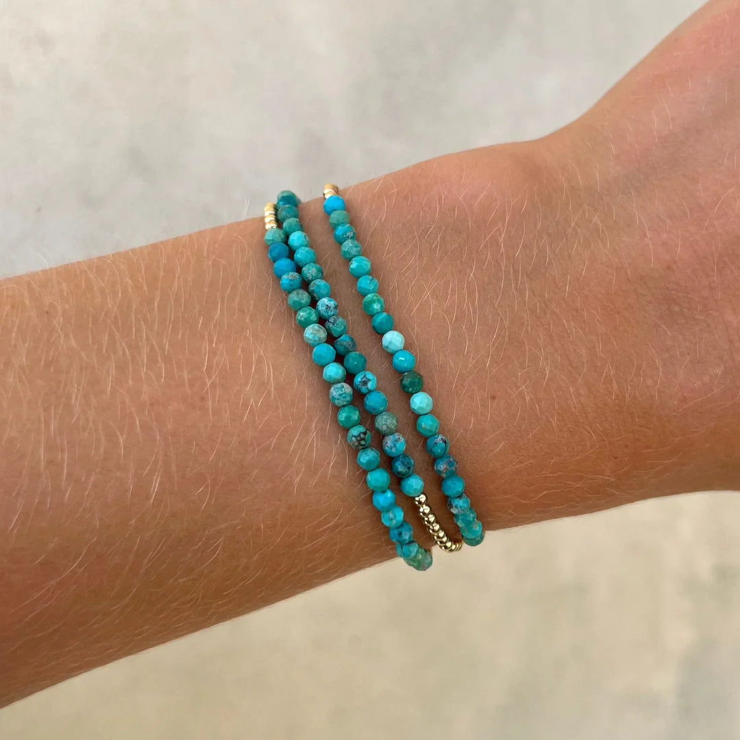 Heritage Türkis-Perlen-Armband