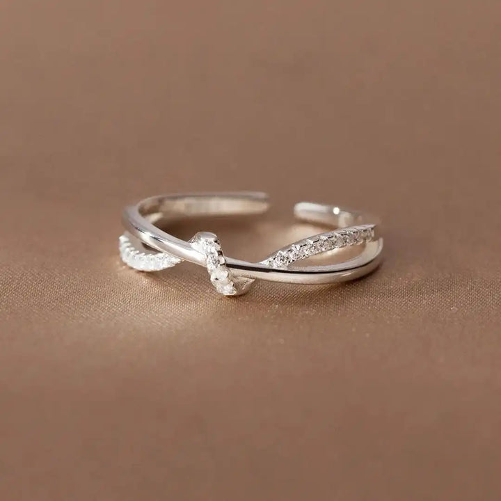 Klassischer Kreuz-Knoten-Ring