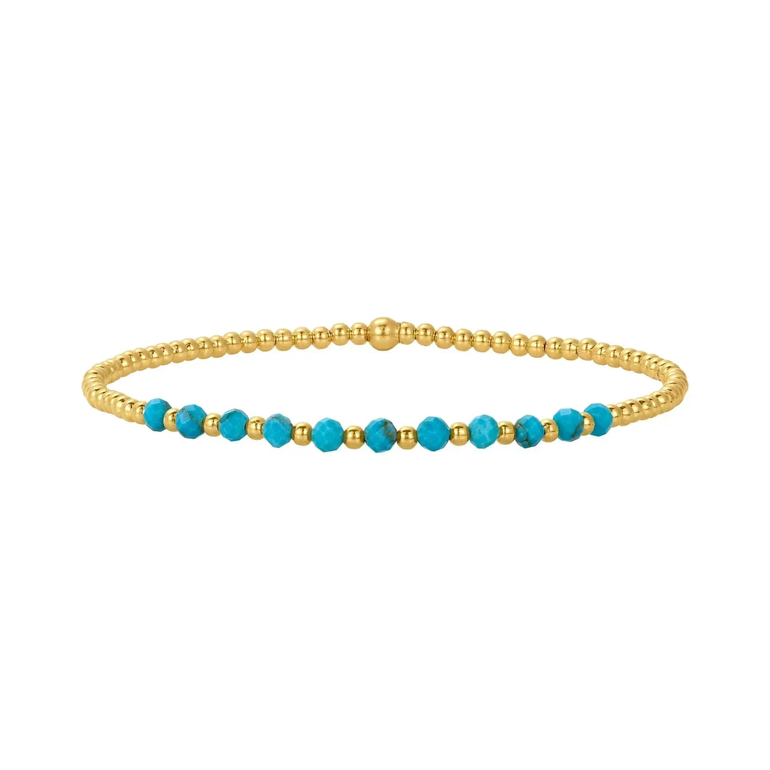 Heritage Türkis-Perlen-Armband