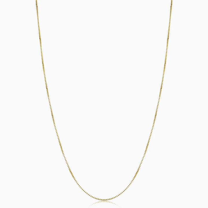 Bodega Box Necklace - Gold