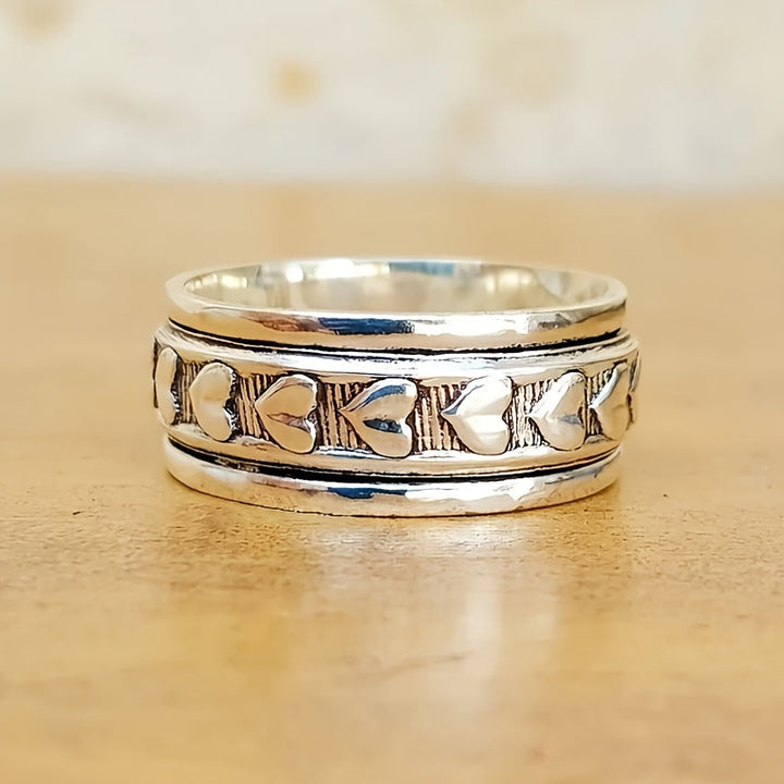 Vintage Boho Herz-Ring