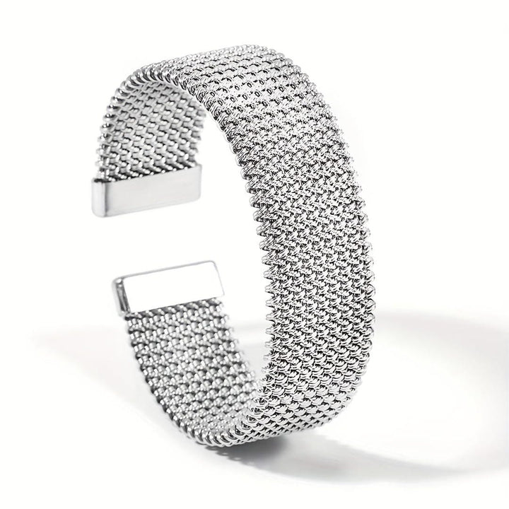 Vintage geflochtenes offenes klassisches Mesh-Armband