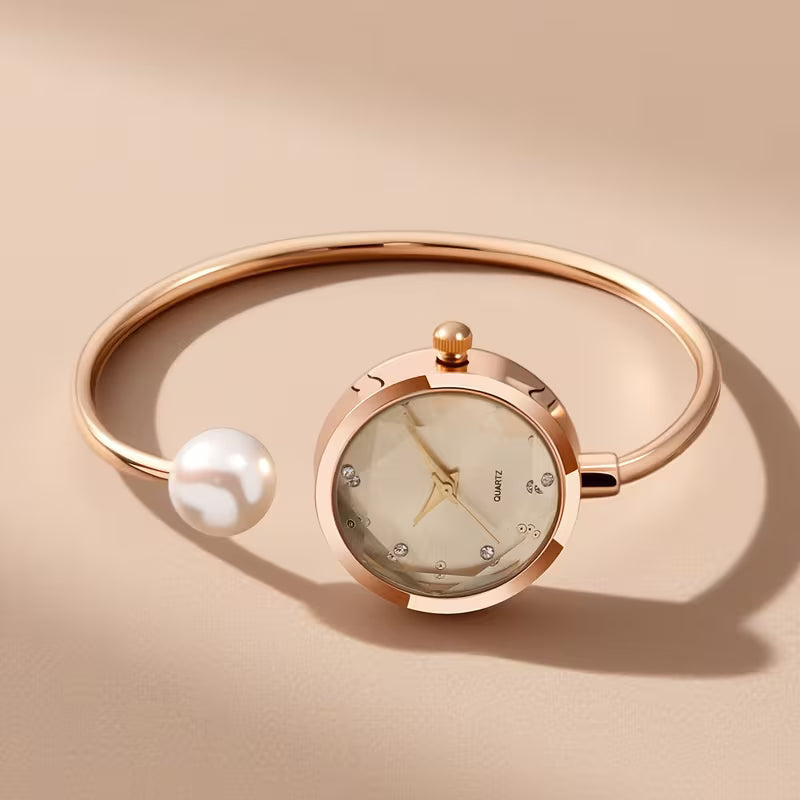 Premium Perlen-Armband-Uhr