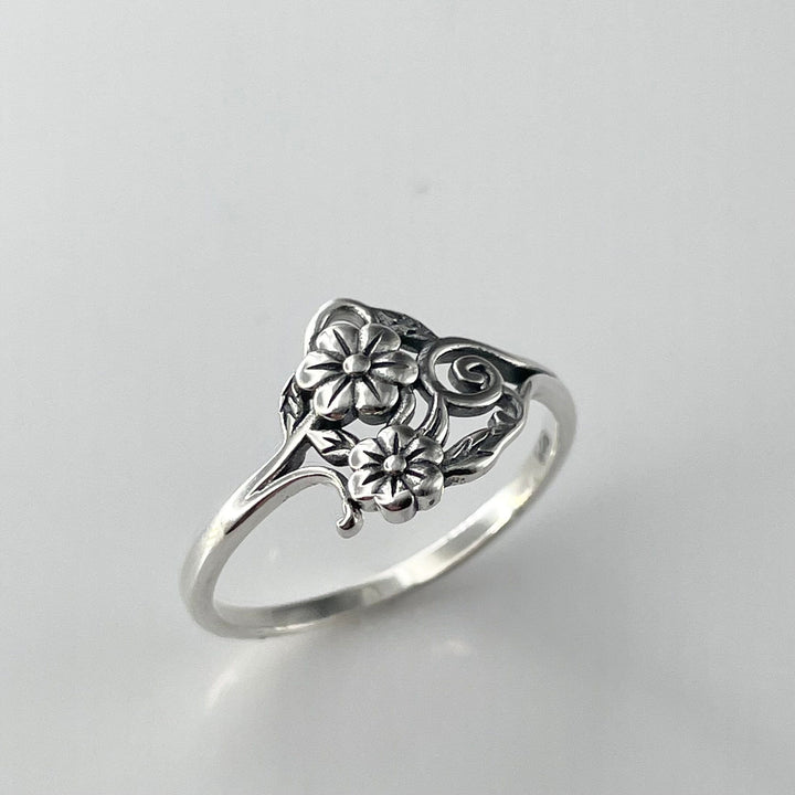 Klassischer Boho Sonnenblumen-Ring