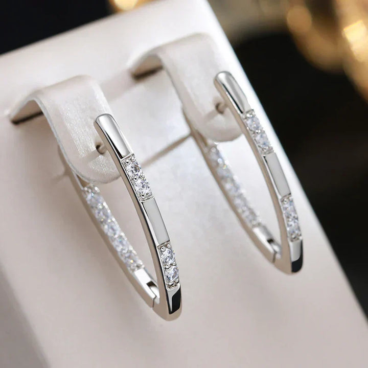 Sylvia Elegante Ohrringe mit Zirkonia
